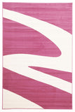 Swish Modern Rug Pink