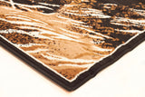 Awesome Horse Design Rug Beige Black