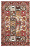 Traditional Compartment Pattern Rug