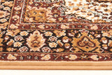 Traditional Pattern Medallion Rug Beige