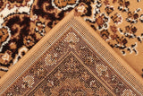 Traditional Pattern Medallion Rug Beige
