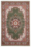 Traditional Pattern Medallion Rug Green