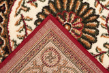 Classic Pattern Rug Red