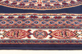 Classic Medallion Rug Navy Blue