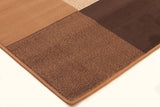 Modern Squares Rug Beige Brown