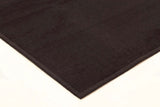 Cool Modern Rug Black Red Off White