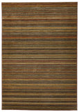 Traditional Stripped Rug Beige