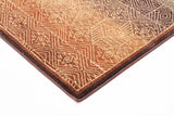 Tribal Design Rug Brown