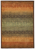 Tribal Design Rug Brown