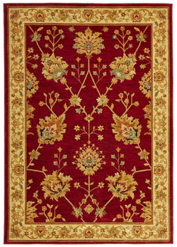 Classic Chobi Design Rug Red