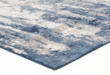 Connie Modern Rug Blue Cream