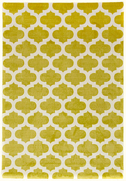 Trellis Stylish Design Rug Green