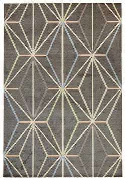 Trance Modern Taupe Rug