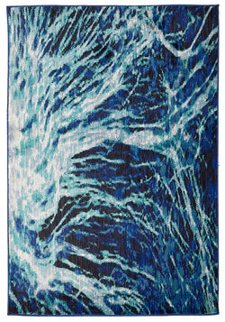 Livewire Modern Blue Rug