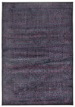 Plaza Modern Aubergine Rug