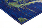 Sketch Modern Blue Rug