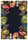 Tropical Garden Stunning Indoor Outdoor Rug