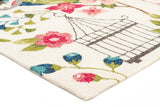 Finch and Nest Exquisite Indoor Outdoor Rug Cream