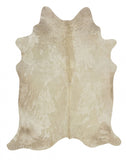 Exquisite Natural Cow Hide Champagne