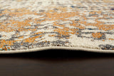 Sonia Contemporary Rug Rust Navy