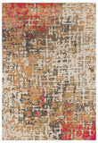 Sonia Contemporary Rug Rust Fuschia