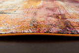 Jasmin Brushstroke Dazzling Rug Rust