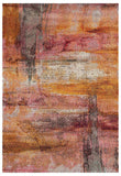 Jasmin Brushstroke Dazzling Rug Rust