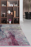 Jasmin Brushstroke Dazzling Rug Fuschia