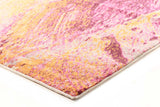 Divinity Strokes Violet Modern Rug