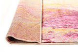 Divinity Strokes Violet Modern Rug