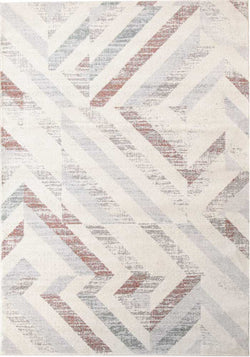 Divinity Slant Grey Modern Rug