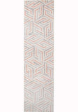 Divinity Link Pink Modern Rug