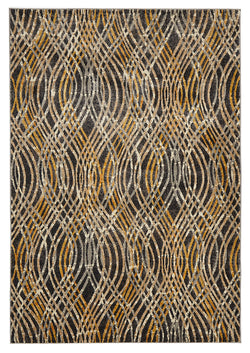 Flurry Modern Charcoal Rug