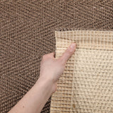 Natural Sisal Rug Herring Bone Brown