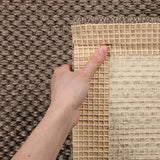 Natural Sisal Rug Tiger Eye Grey