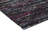 Eliza Stunning Flat Woven Rug Black