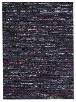 Eliza Stunning Flat Woven Rug Black