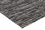 Eliza Stunning Flat Woven Rug Charcoal