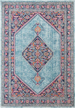 Whisper Diamond Blue Rug