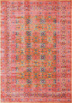 Whisper Sunset Rust Rug