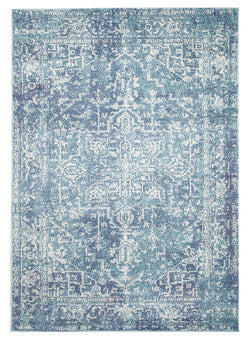 Muse Blue Transitional Rug