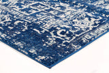 Contrast Navy Transitional Rug