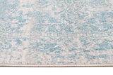 Glacier White Blue Transitional Rug