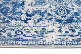 Horizon White Navy Transitional Rug