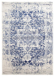 Horizon White Navy Transitional Rug