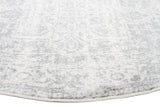 Dream White Silver Transitional Rug