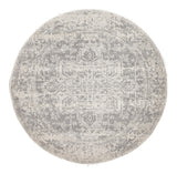 Dream White Silver Transitional Rug