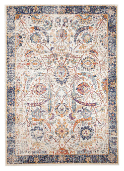 Peacock Ivory Transitional Rug