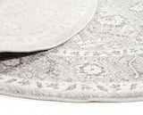 Silver Flower Transitional Rug