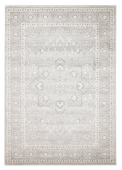 Silver Flower Transitional Rug